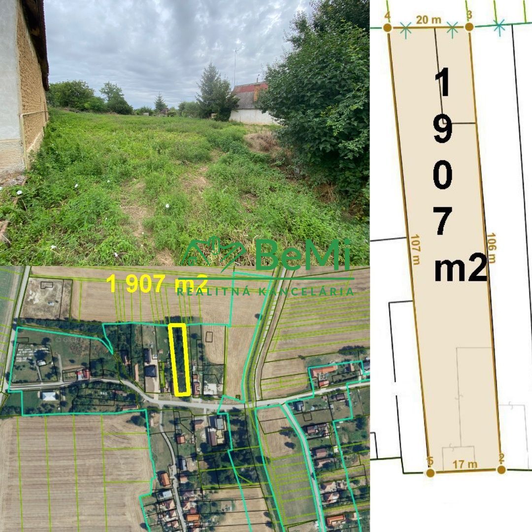 Pozemok pre RD Hruboňovo - Suľany všetky IS ID 405-14-MIG