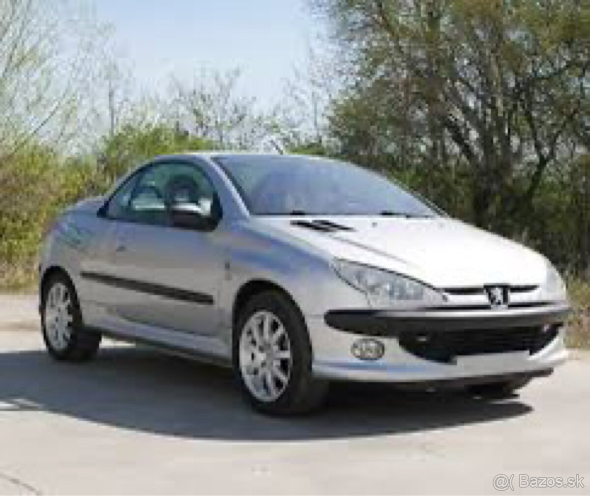 Rozpredám Peugeot 206 cc 1.6benzin 80kw Cabrio