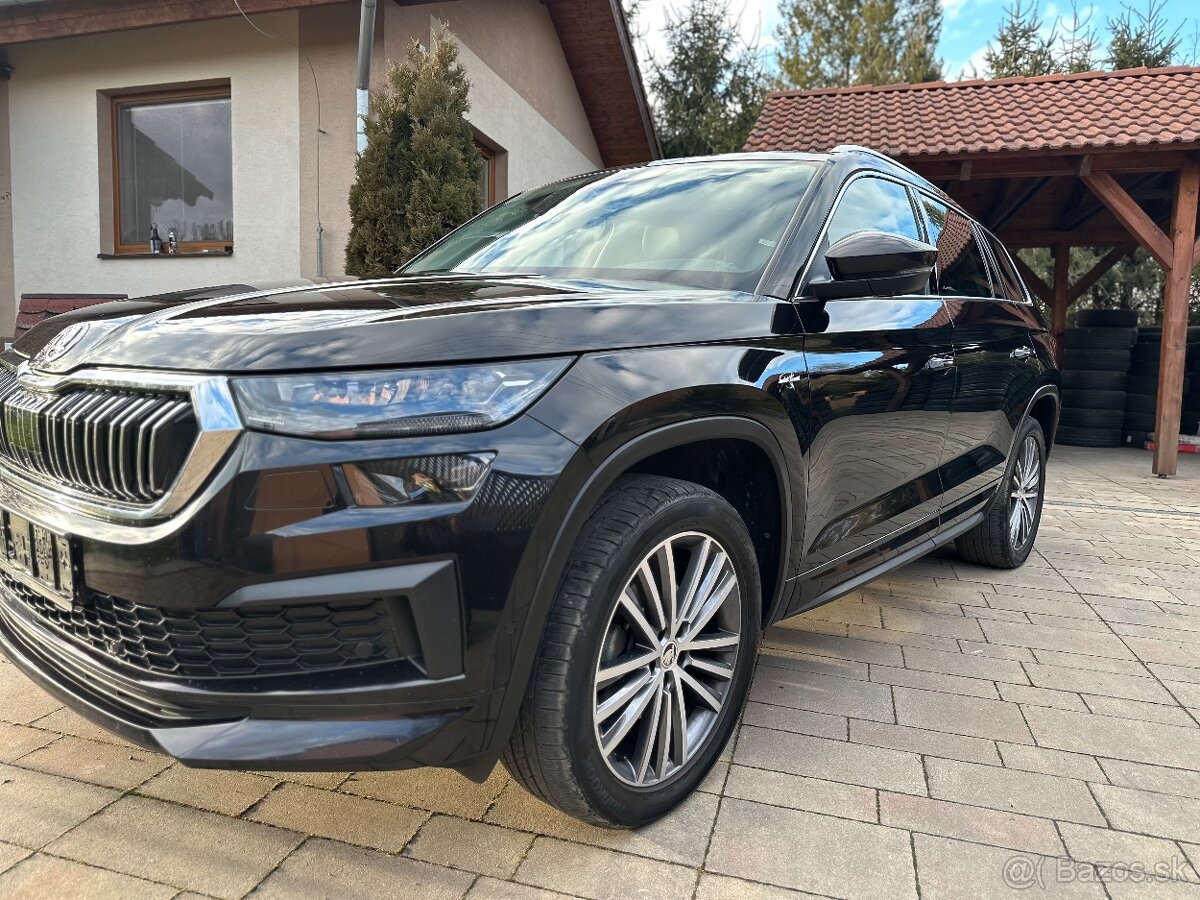 Škoda KODIAQ  L&K  2022 2.0TDi 110kw DSG 150tis.  1. majiteľ