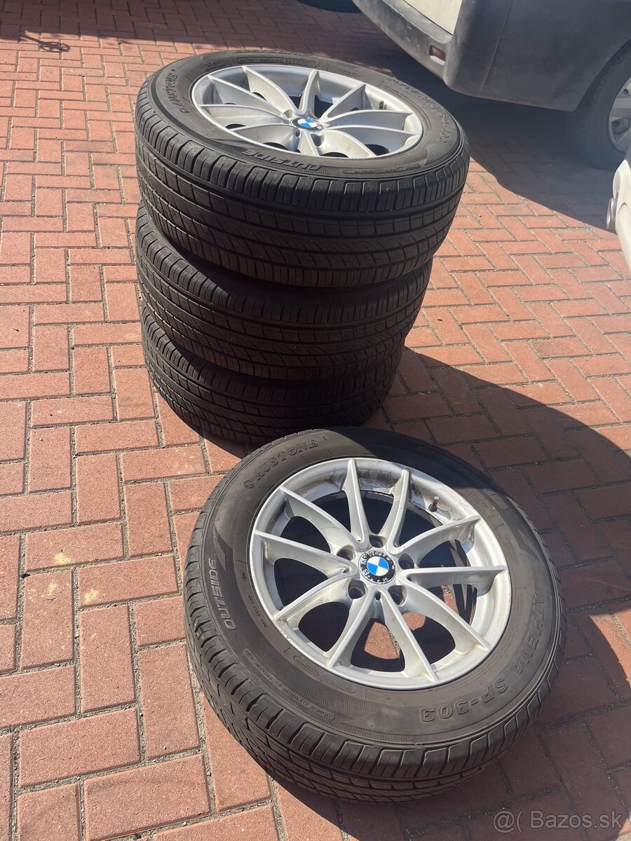 BMW elektrony  225/60 R17 letne gumy