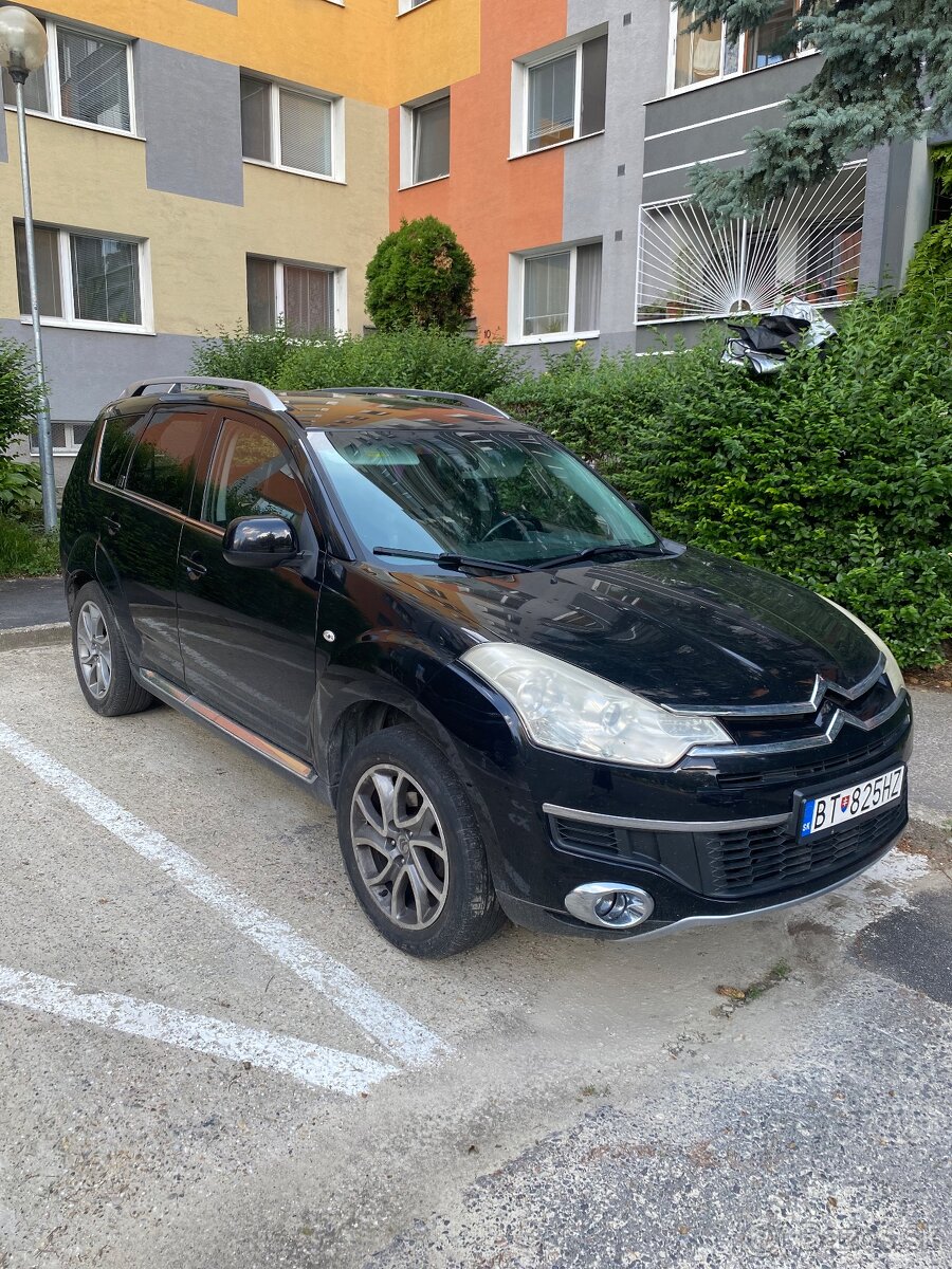 Predám Citroen C-Crosser exclusive 2.2hdi 4x4