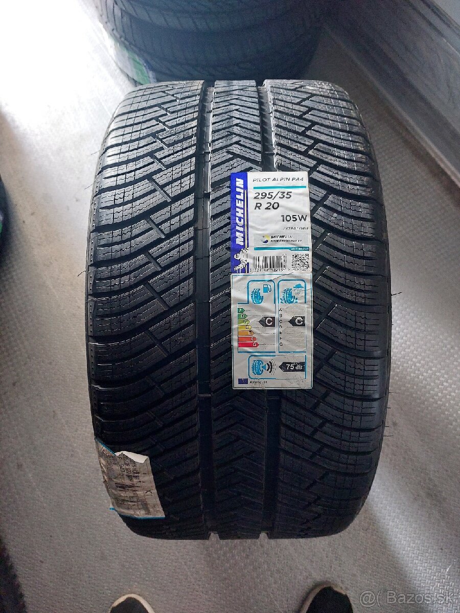 1ks nová pneu 295/35 r20 Michelin Pilot Alpin