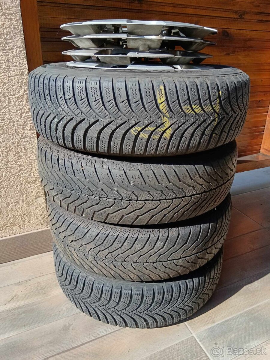 Zimné pneumatiky s diskami 165/70/R14