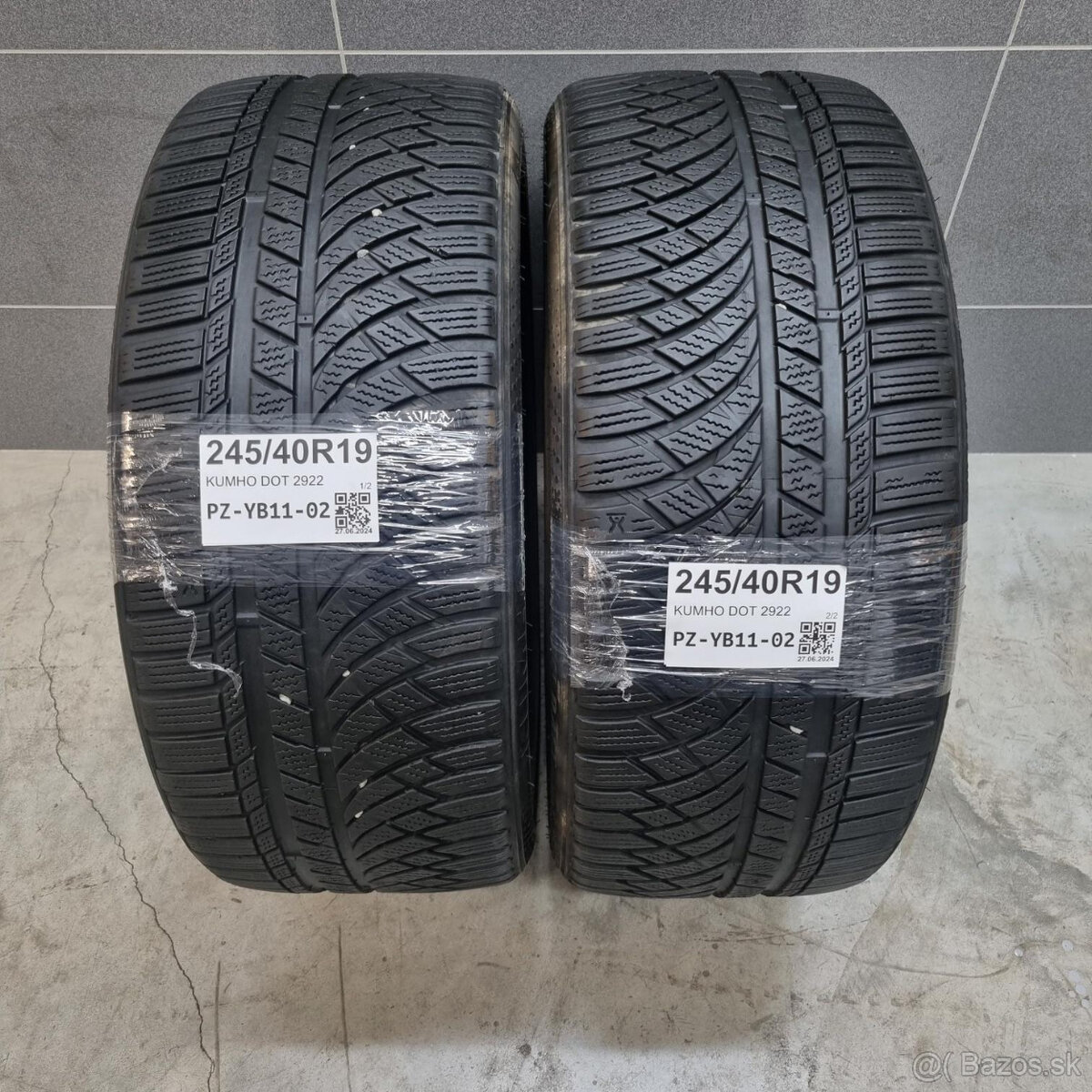 Zimné pneumatiky 245/40 R19 KUMHO DOT2922