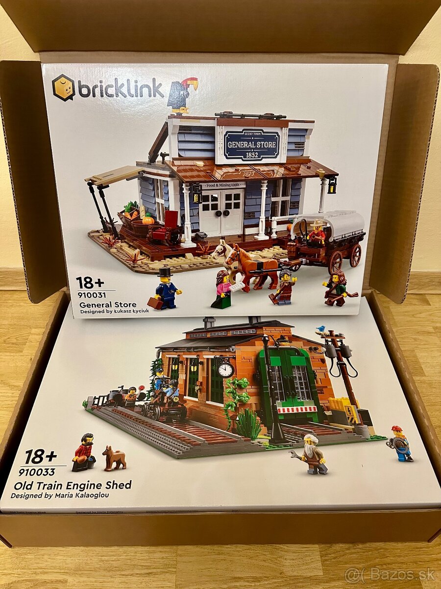 LEGO Bricklink 910030, 910031, 910033