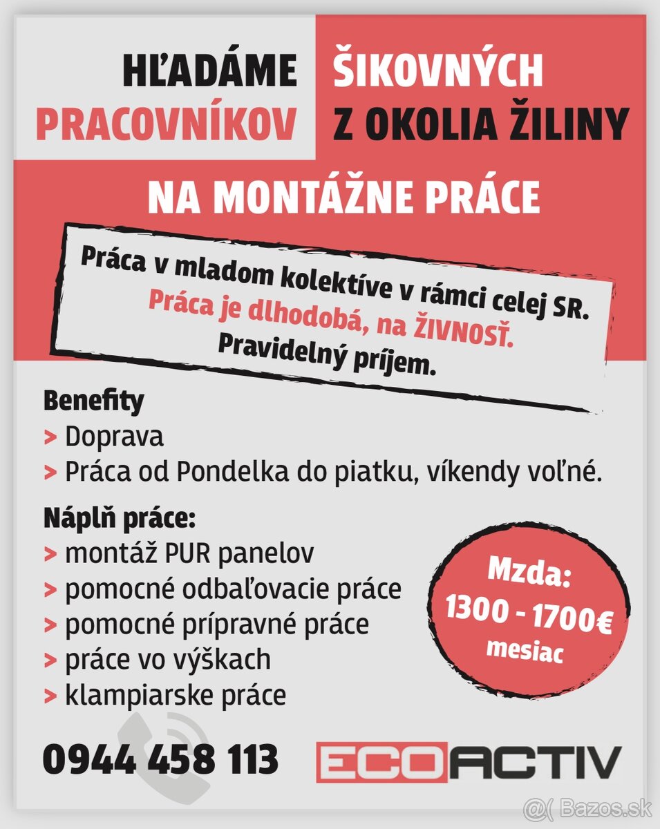 Montážny pracovník