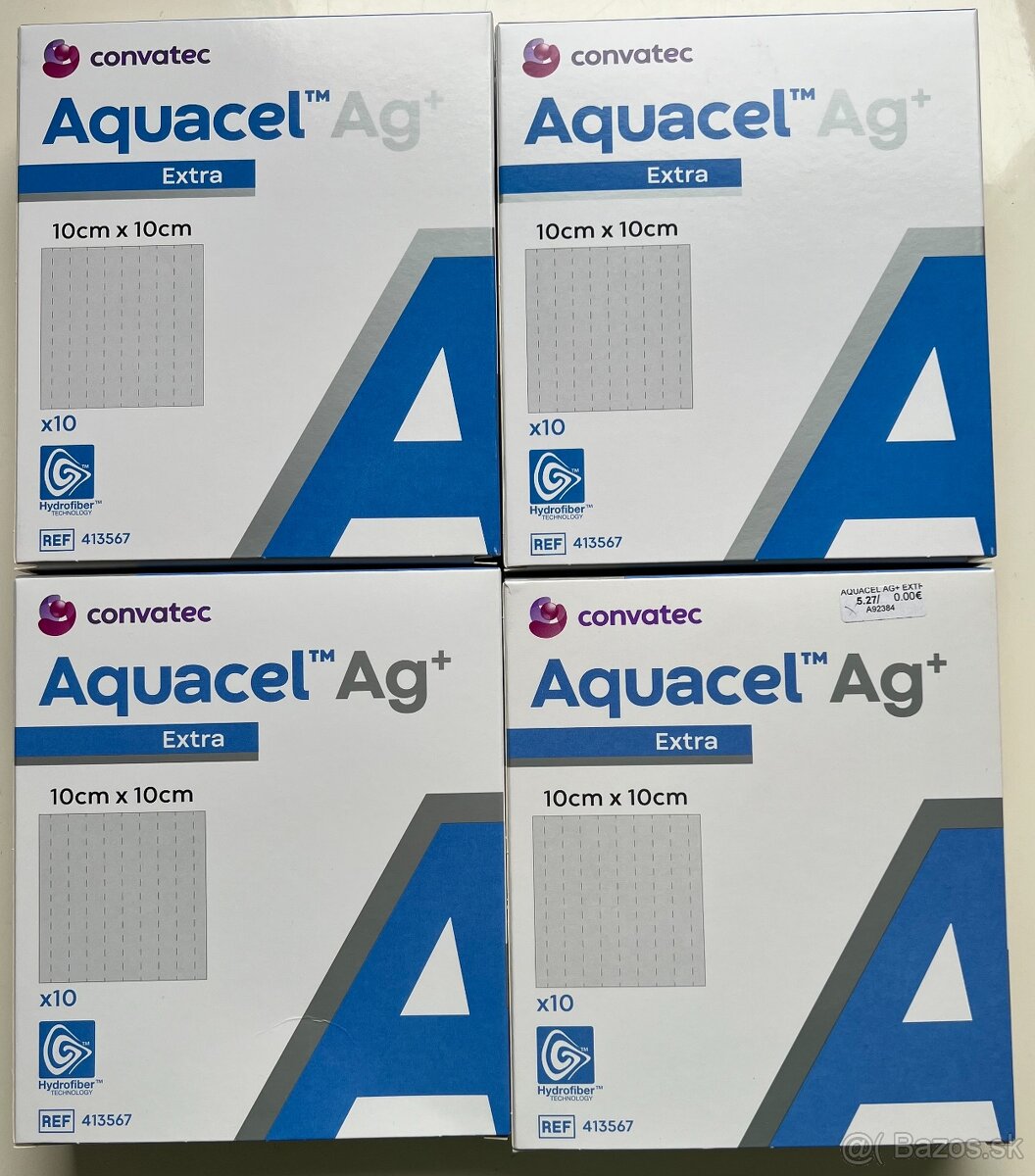 Aquacel Ag+ Extra 10x10 cm