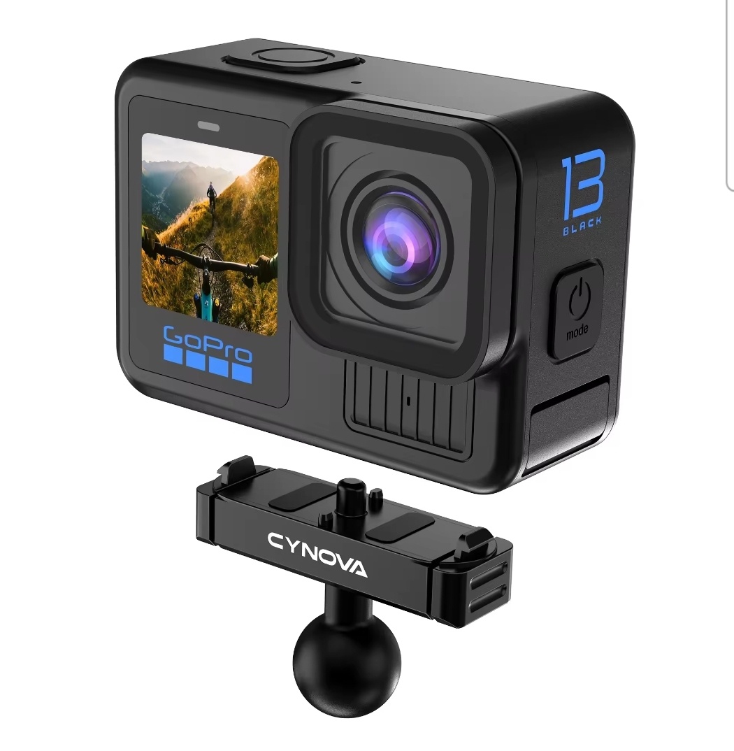 Magneticky gulovy drziak gopro 13 black