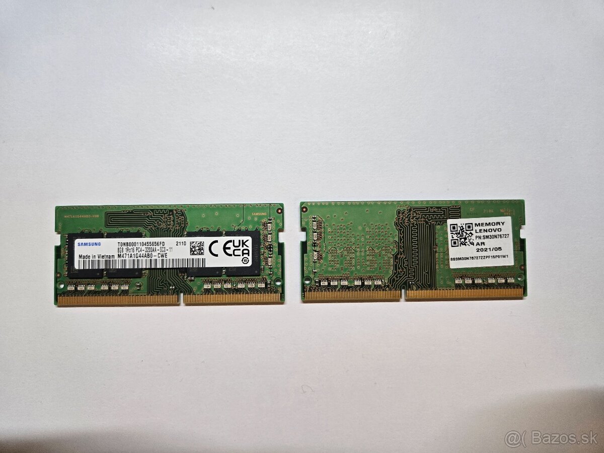 16 GB RAM SO-DIMM DDR4  3200 MHZ ( 2x 8GB)