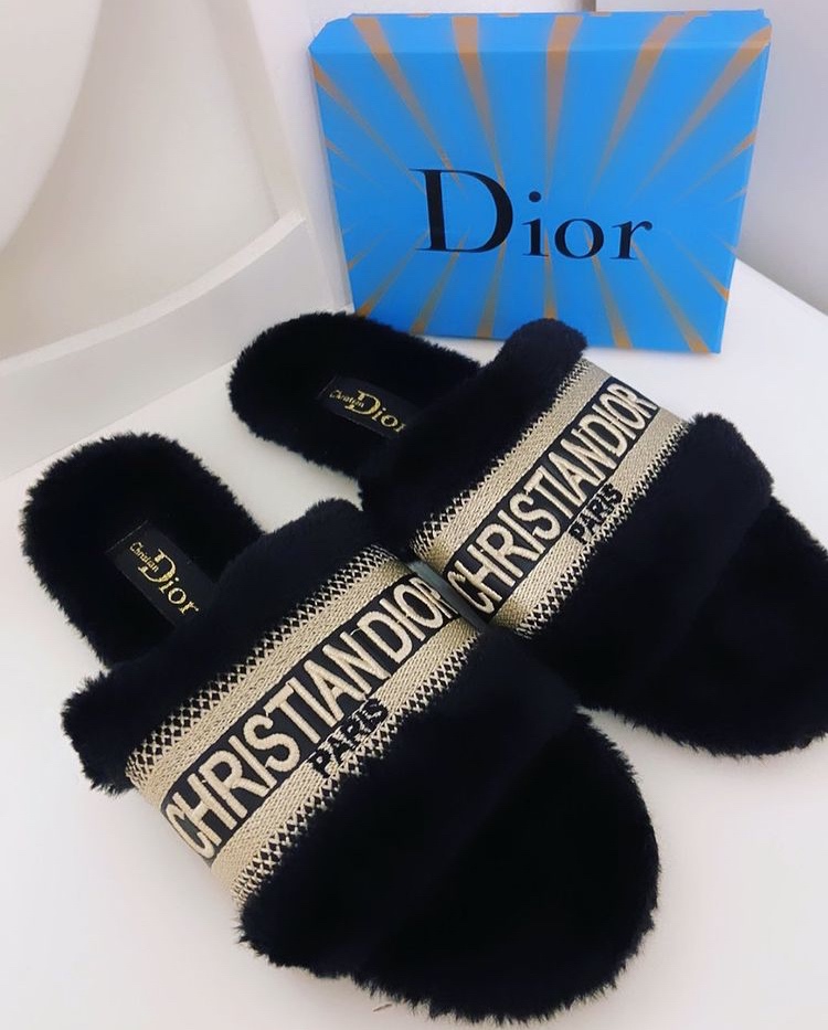 Papuče Christian Dior