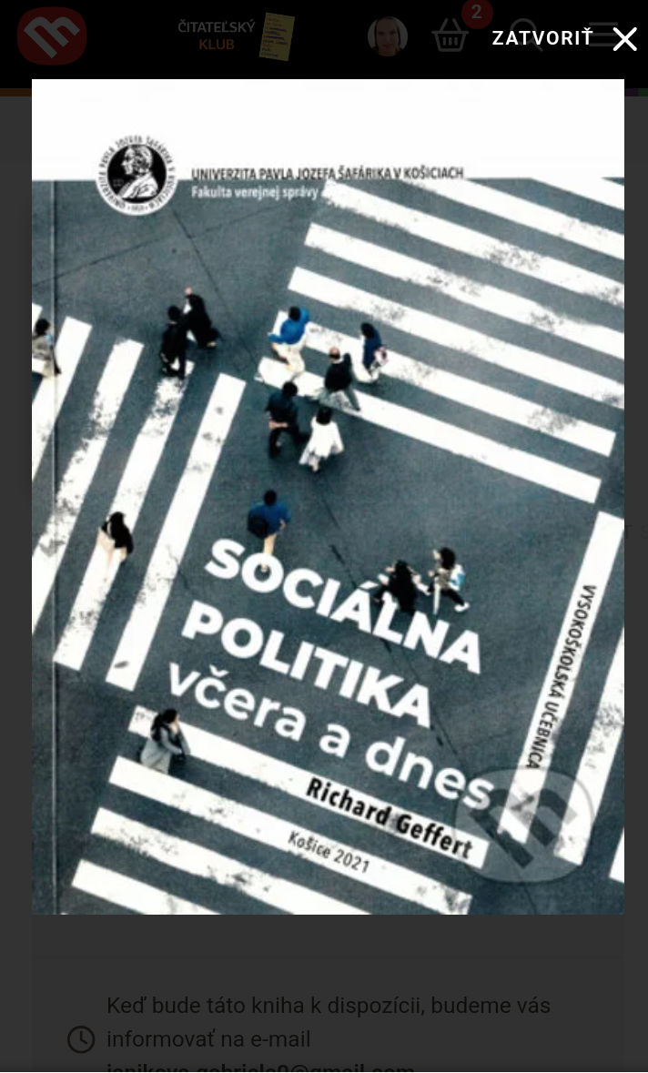 Richard Geffert Sociálna politika