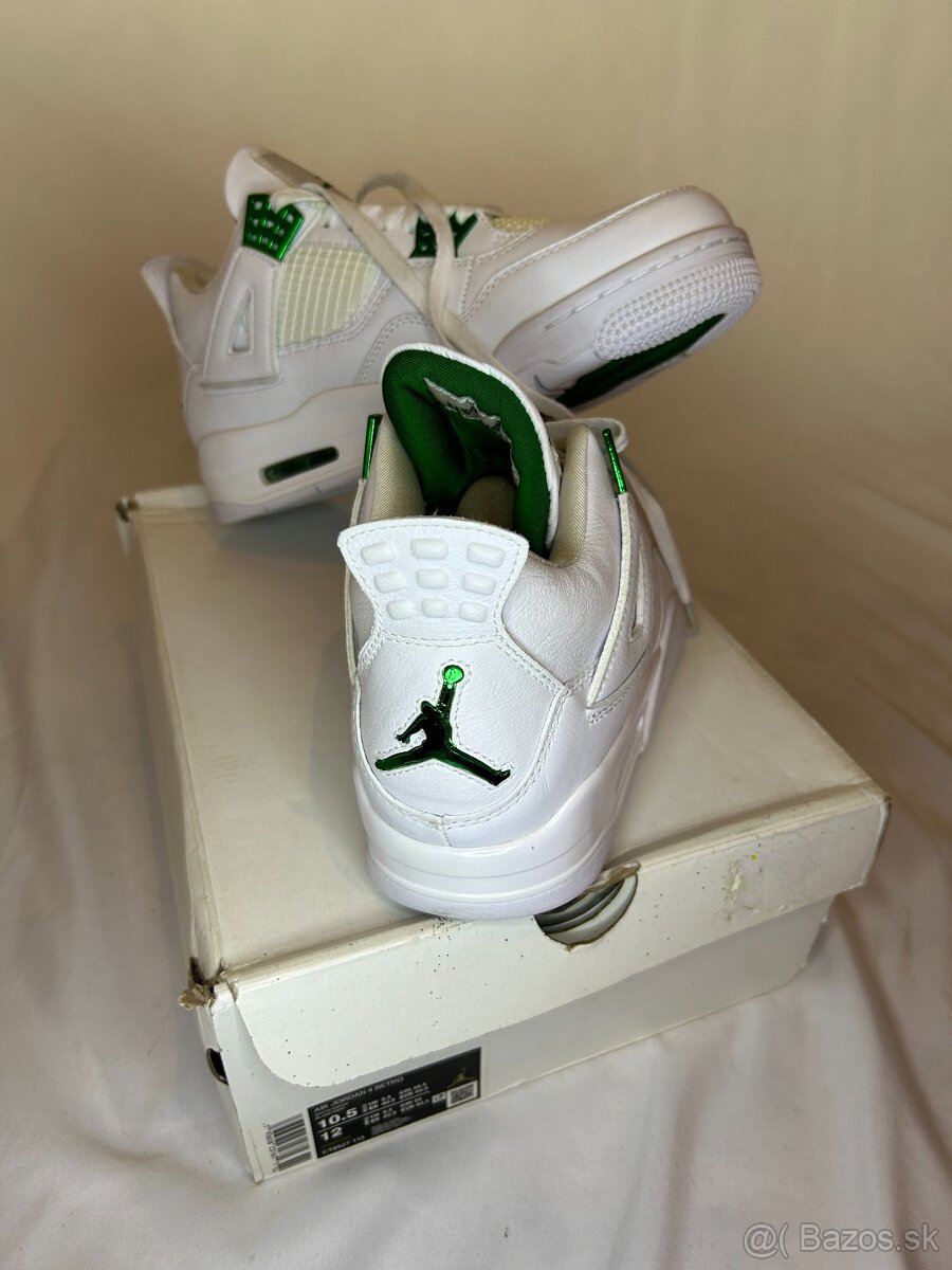 Jordan Retro 4 "Green Metallic"