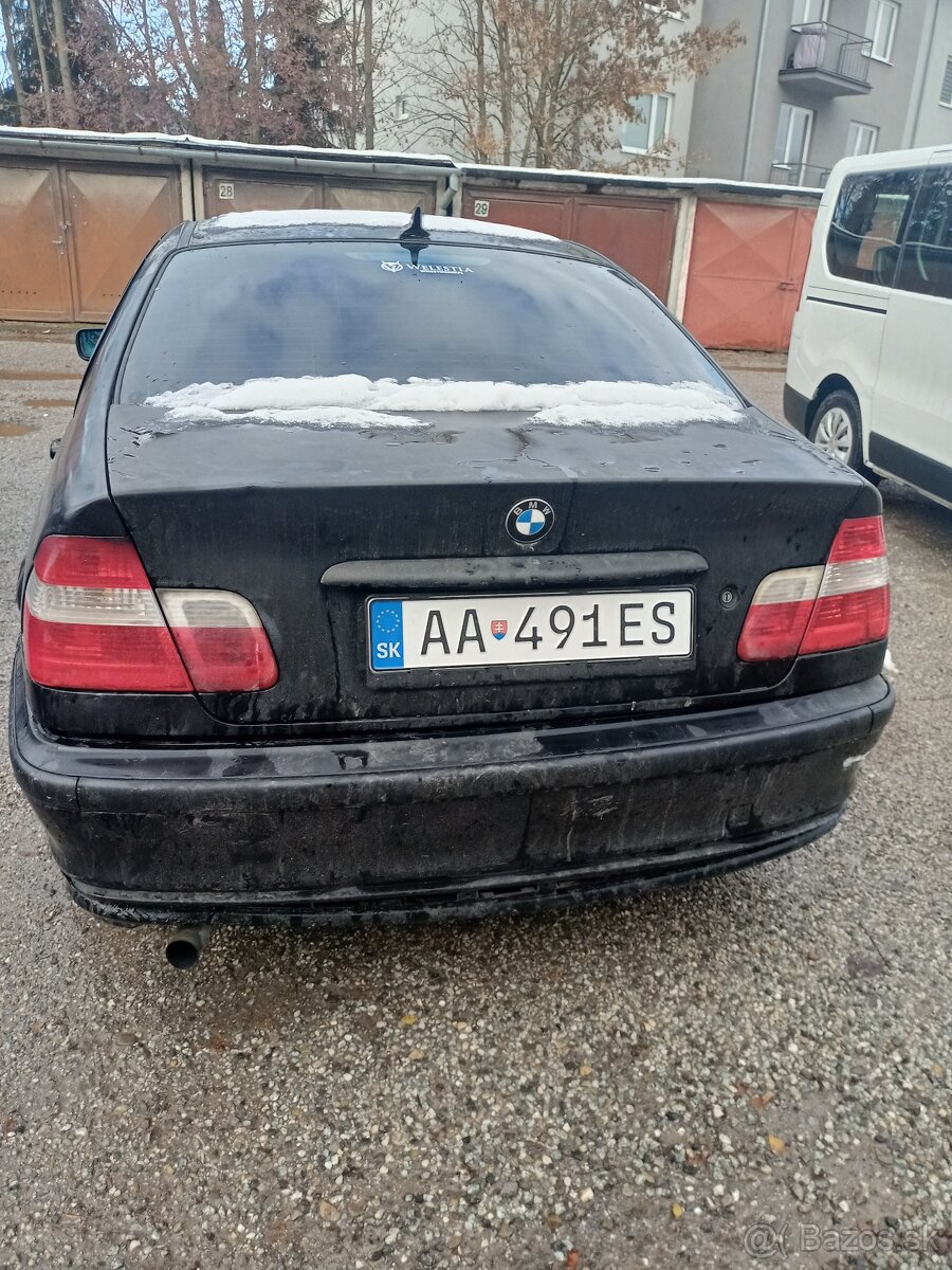 BMW E46 318i na náhradné diely