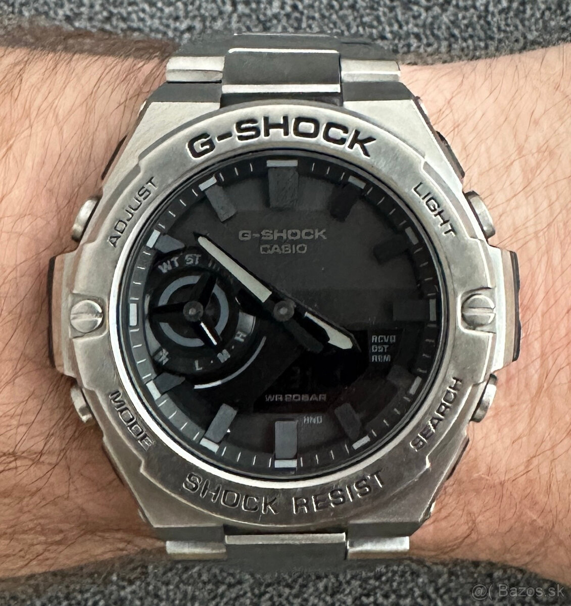 Casio GST-B500D-1A1ER G-Shock G-Steel Bluetooth Solar