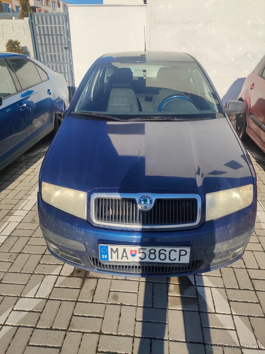 Predám Škoda Fabia na súčiastky