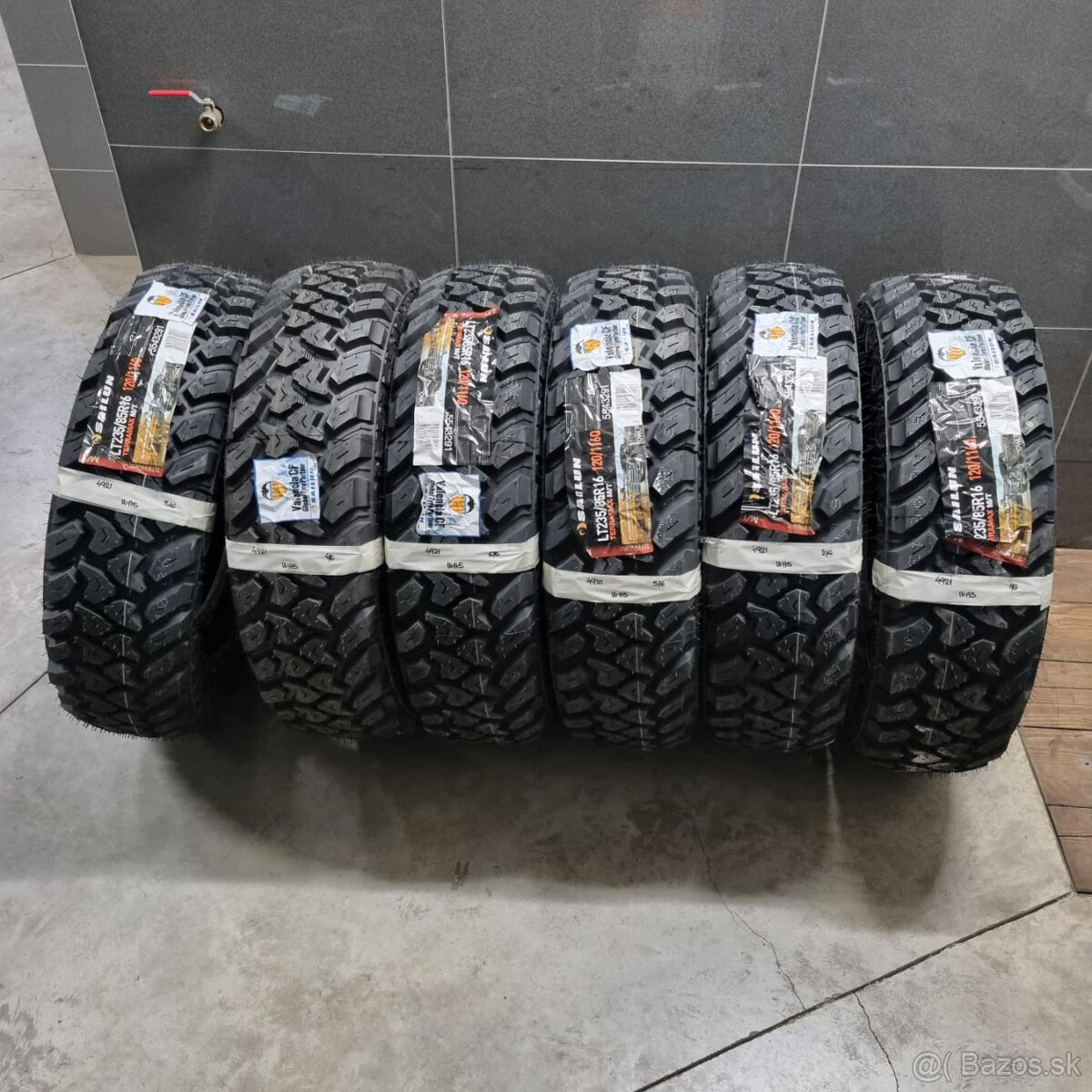 2ks letné pneumatiky 235/85 R16 SAILUN DOT4921