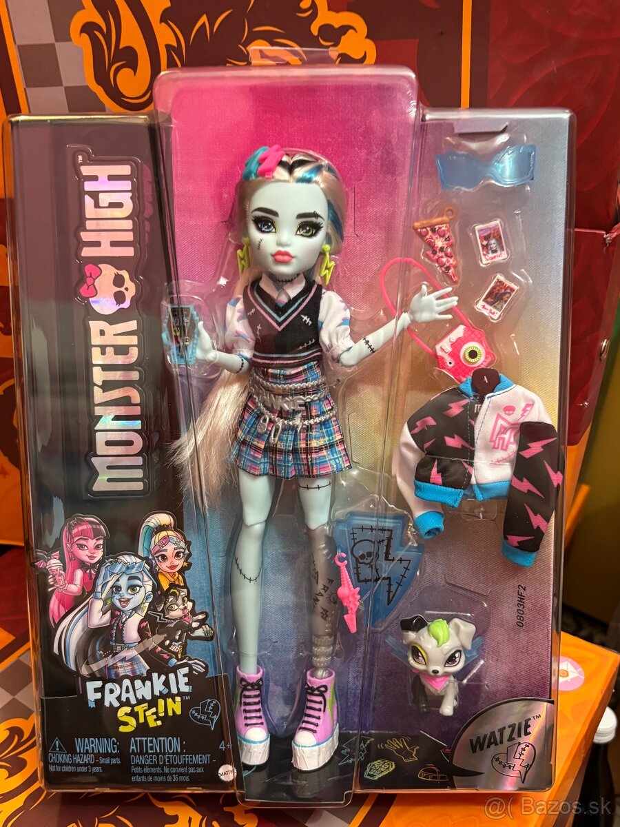 Bábika Monster High Frankie Stein