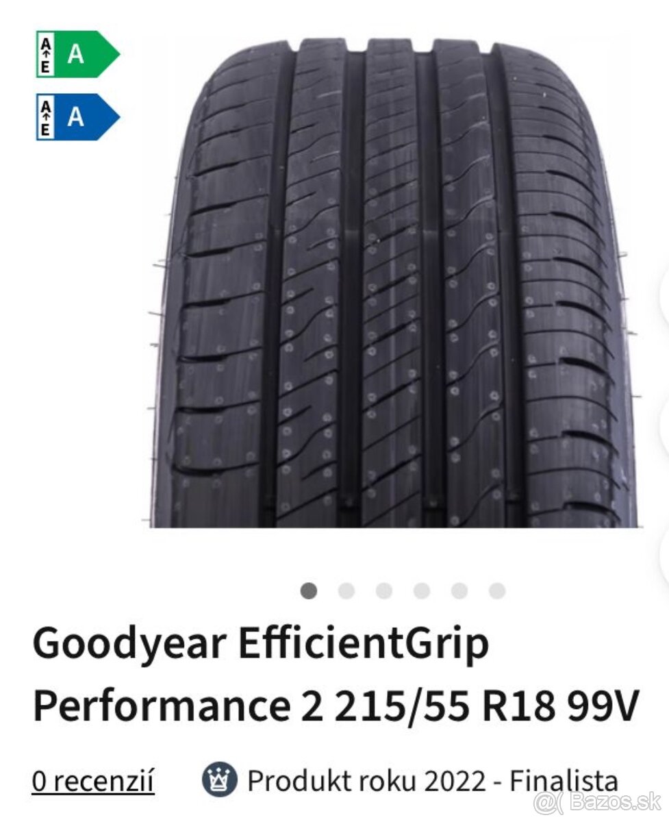 Letne pneumatiky Goodyear EfficientGrip R18