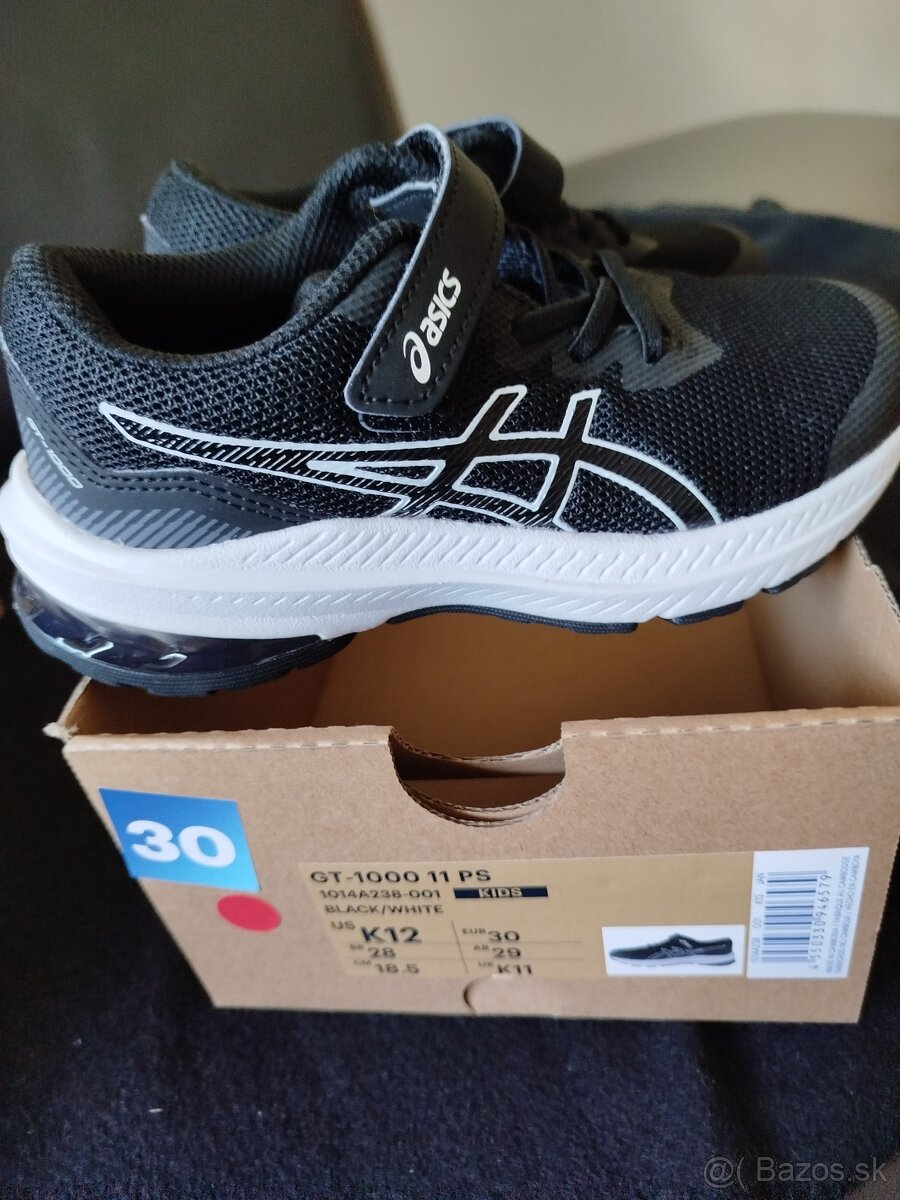 Detská bežecká obuv, Asics GT -1000 11 PS,veľkosť 30