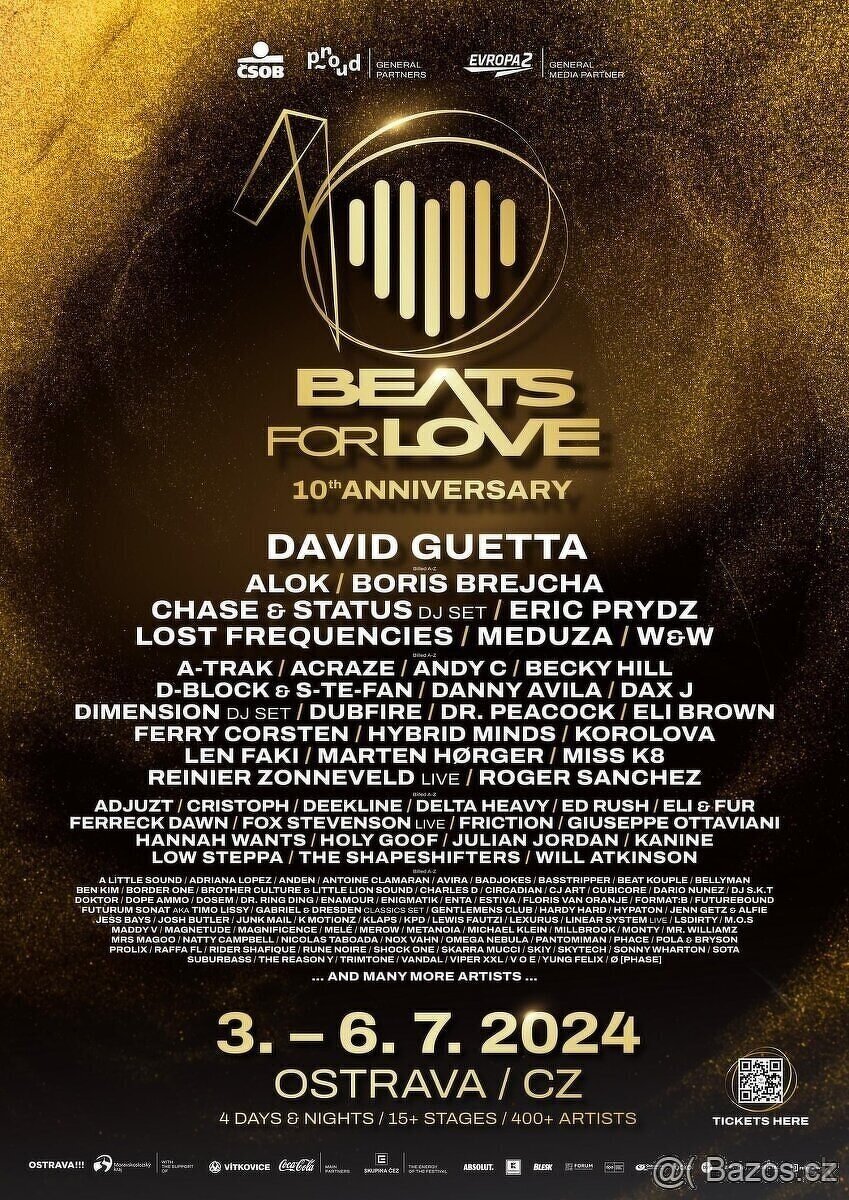 Beats for Love - celofestivalová vstupenka
