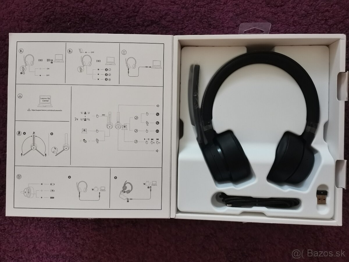 Lenovo Go Wireless ANC Headset - Nové