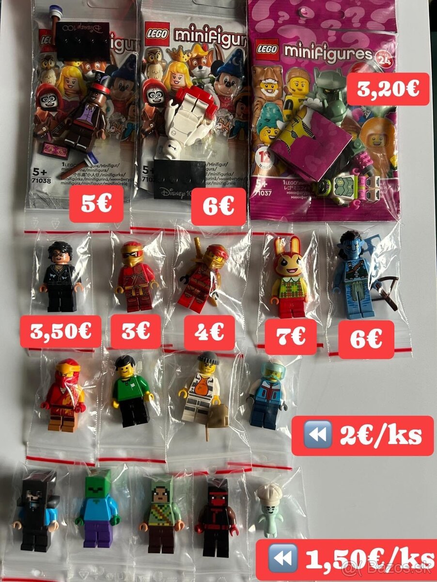 Originál lego figúrky