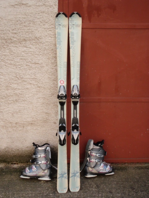 dámske Rossignol S-154cm,top stav