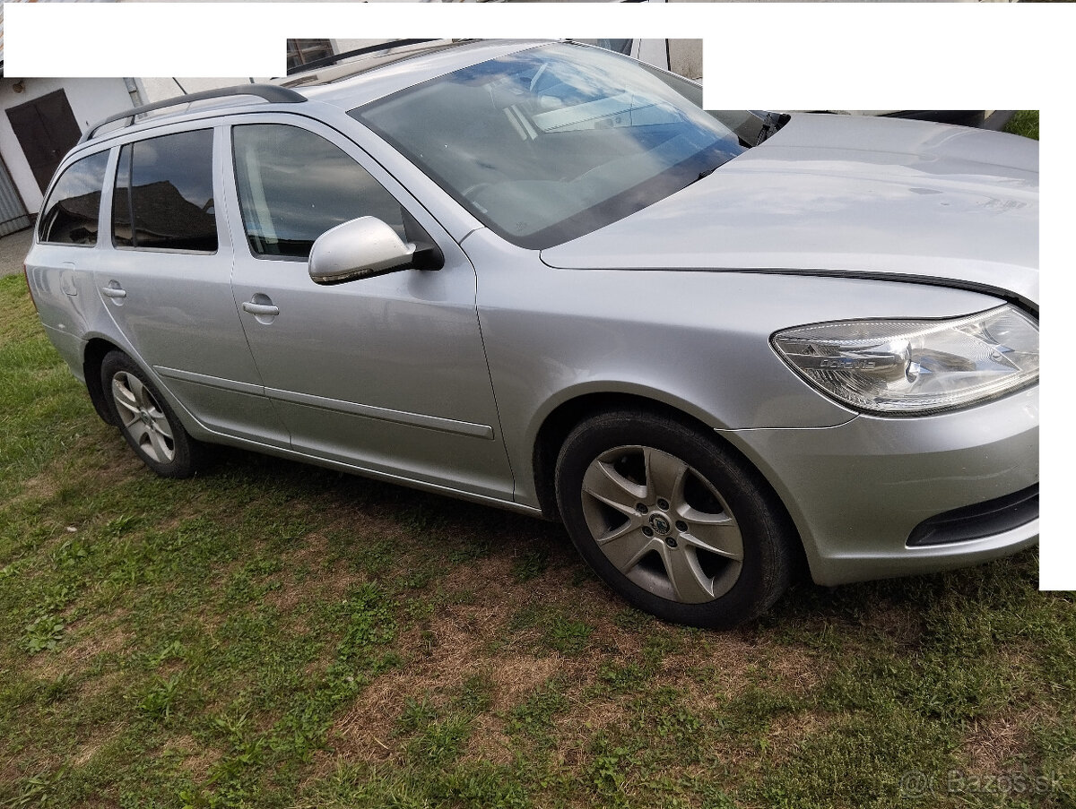 predam blatnik , skoda octavia II facelift strieborny 2010