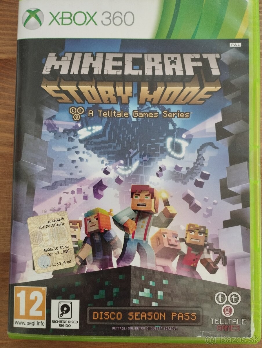 Minecraft Story Mode na XBox 360