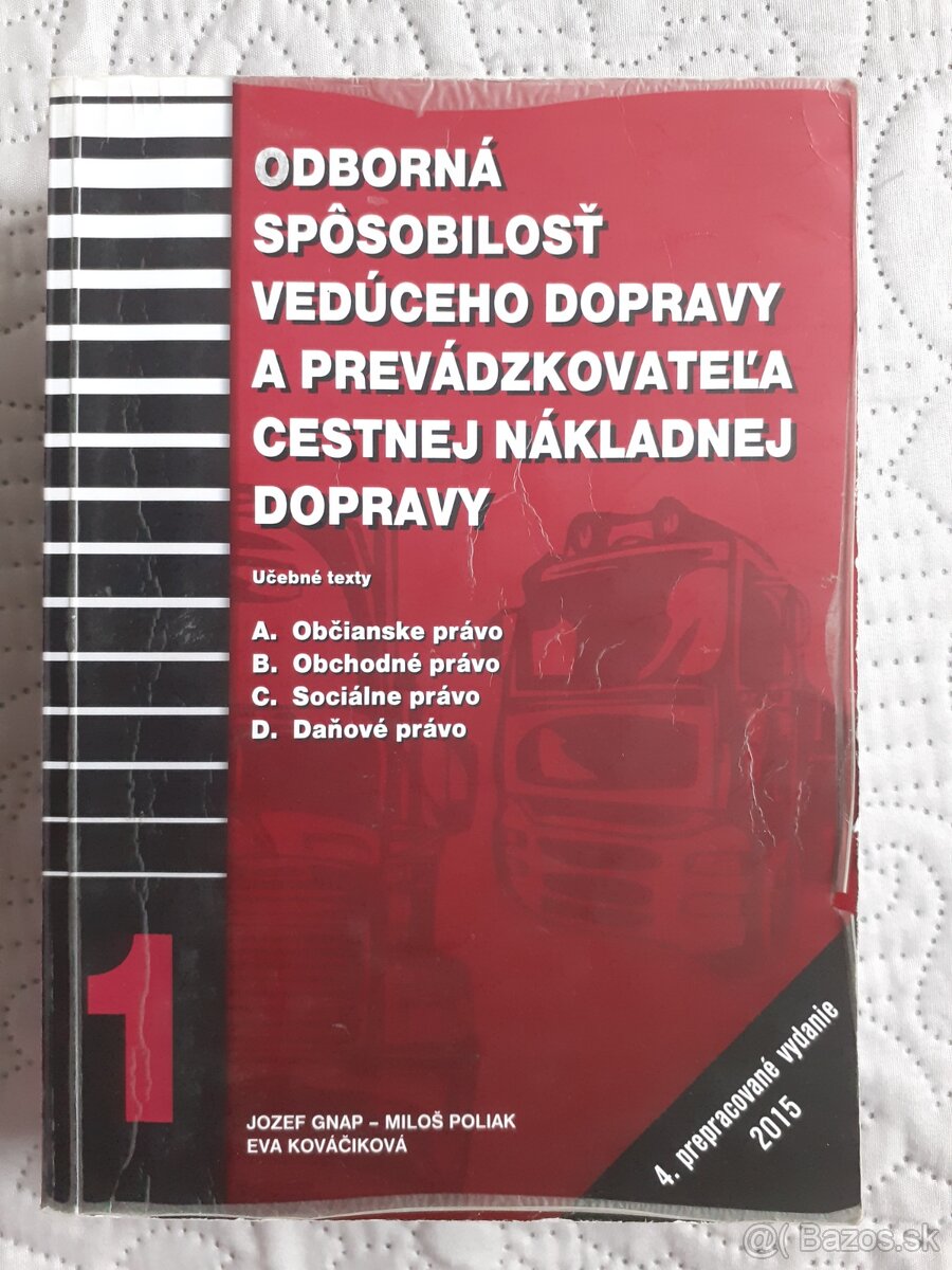 Odborna sposobilost veducehodopravy a prevadzkovatela cestne