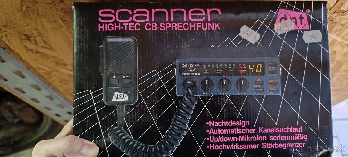 CB radio scanner DNT A400