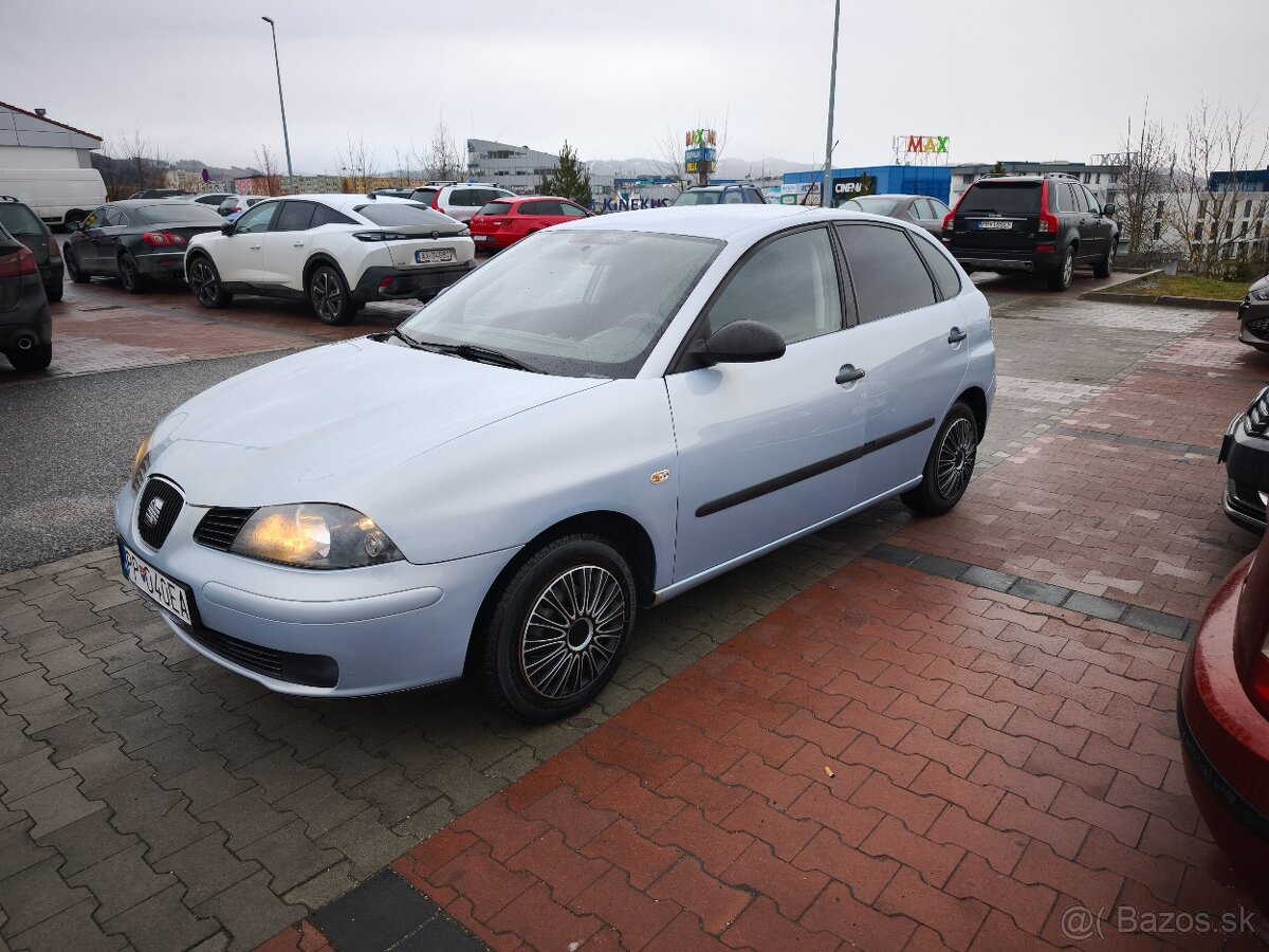 SEAT IBIZA 1.4 BENZIN 55kw 5-st. manuál,r.v.2005