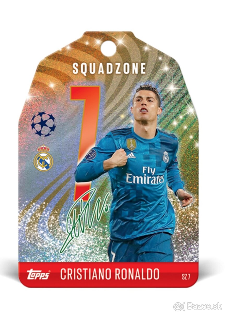 Cristiano RONALDO Festive Squad Zone Match Attax 2024/25