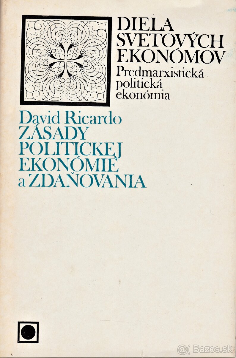 David Ricardo: Zásady politickej ekonómie a zdaňovania