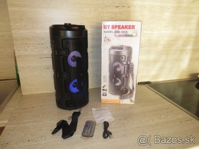 Predam novy BT Speaker,Radio,USB,BT,dialkove ovladanie