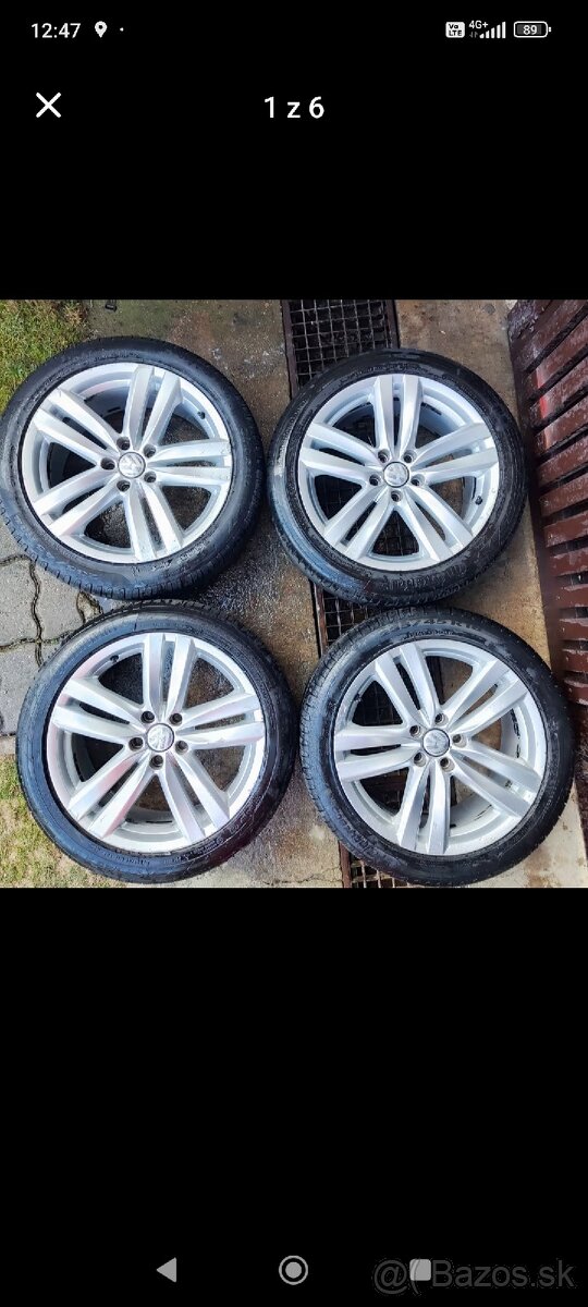 Letná sada vw 5x112 r18