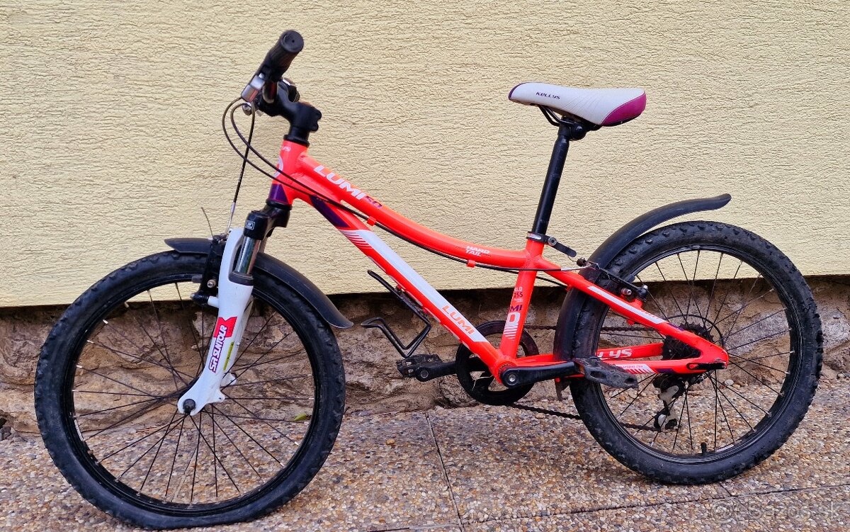 Predám bicykel Kellys Lumi 50 Pink 20", model 2018