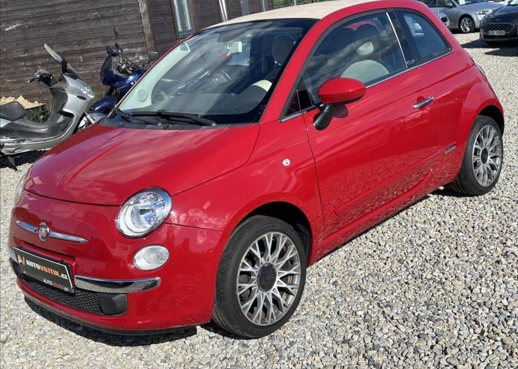 Fiat 500C 1,2 1.2i KLIMA, 70tKm benzín manuál 51 kw