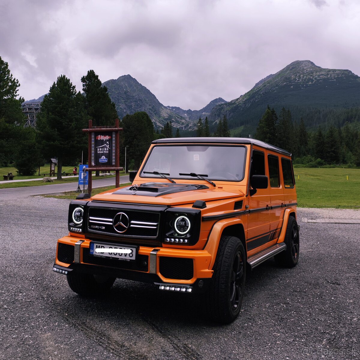 Mercedes Benz trieda G500 V8