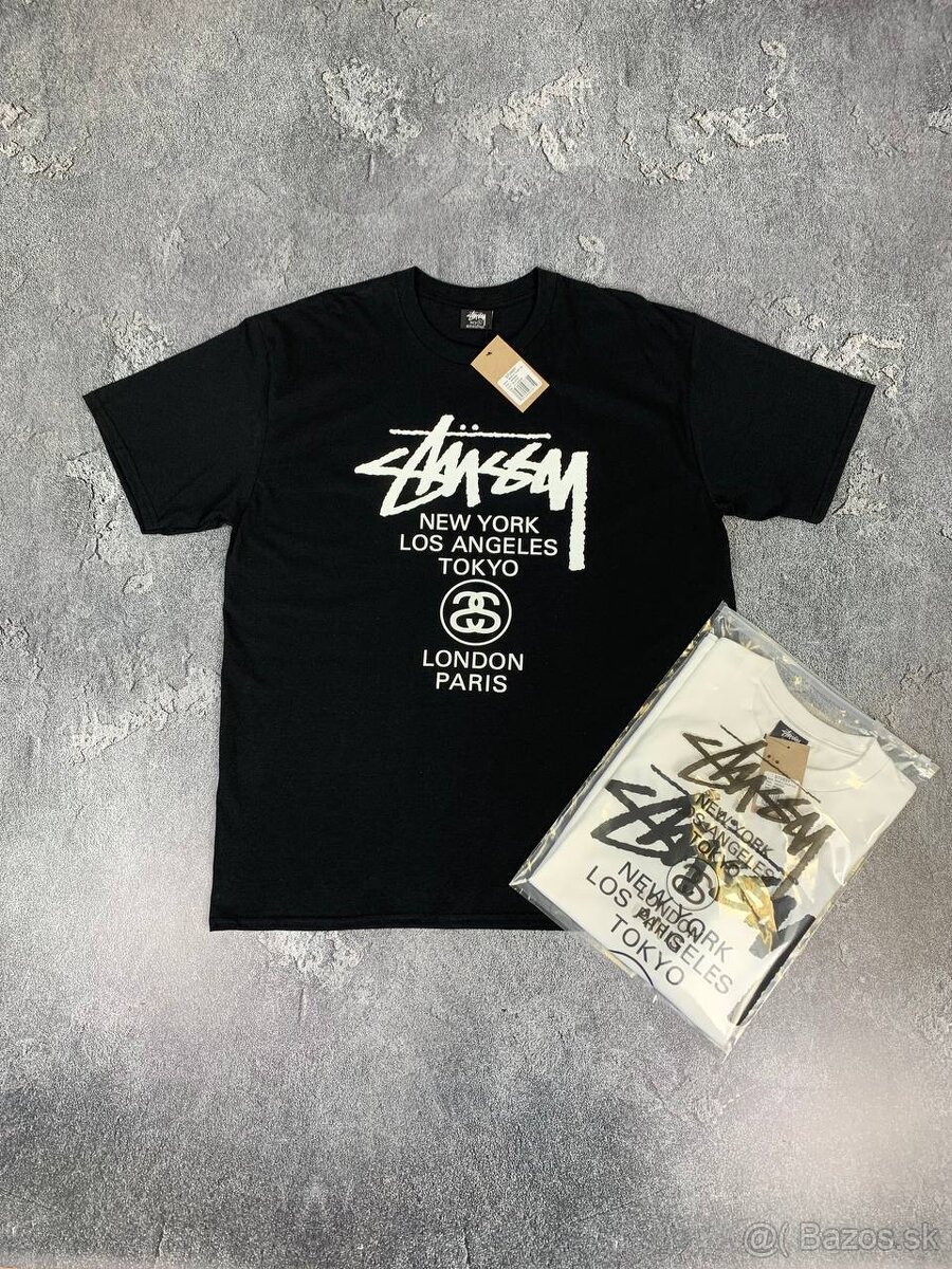 Tričko Stussy World Tour