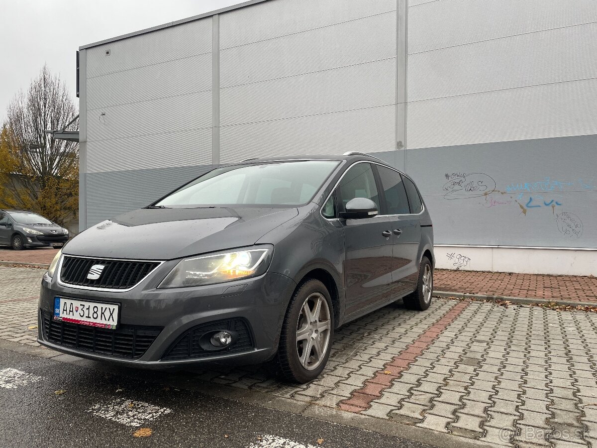 Seat Alhambra 2.0 TDI, 7 miest, ťažné