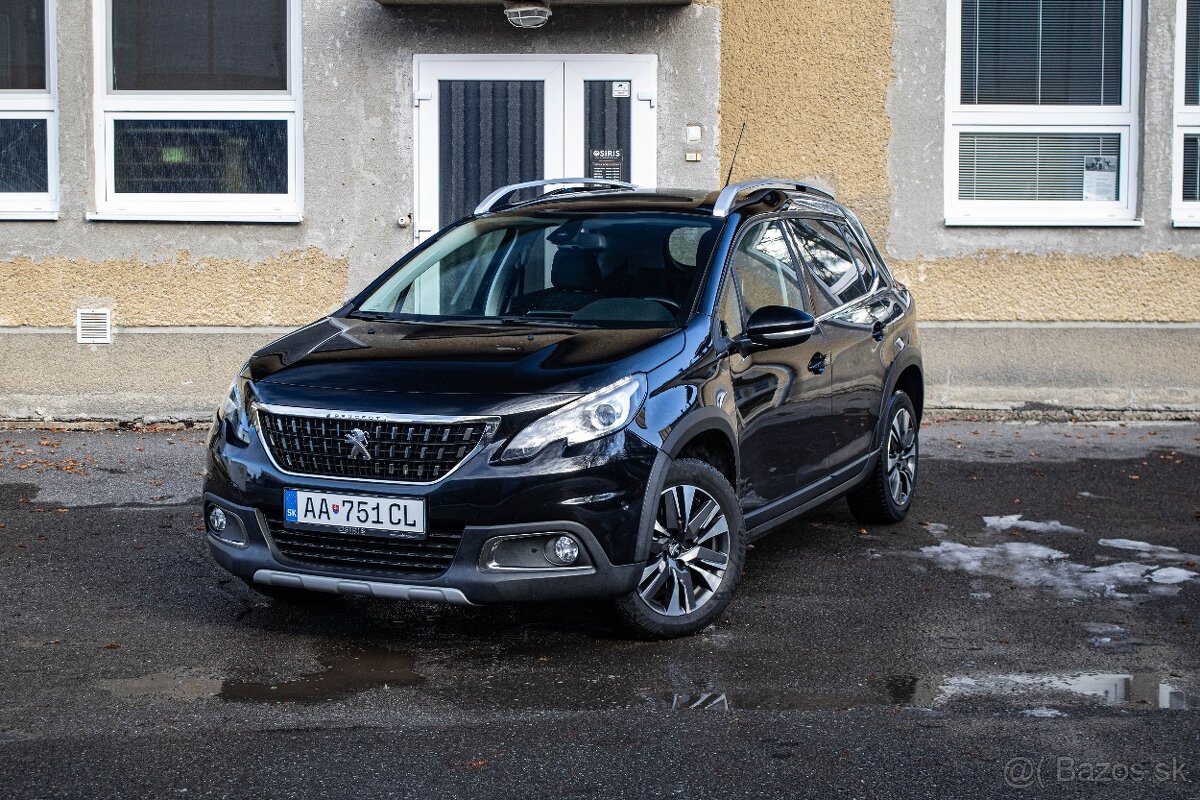 Peugeot 2008 1.2 81kW, Allure, koža, panorama, AUTOMAT