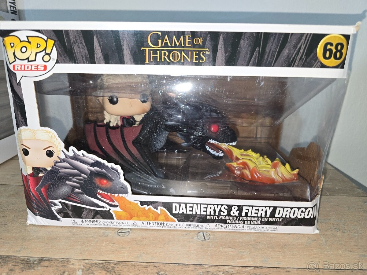 Funko POP Daenerys & Fiery Drogon