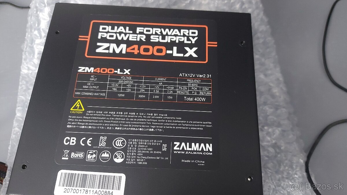 Zdroj 400W