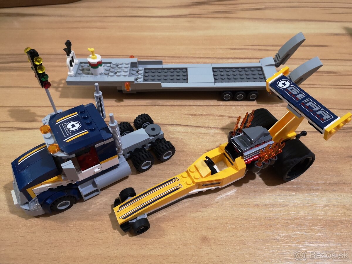 Lego City 60151 Transportér dragstera