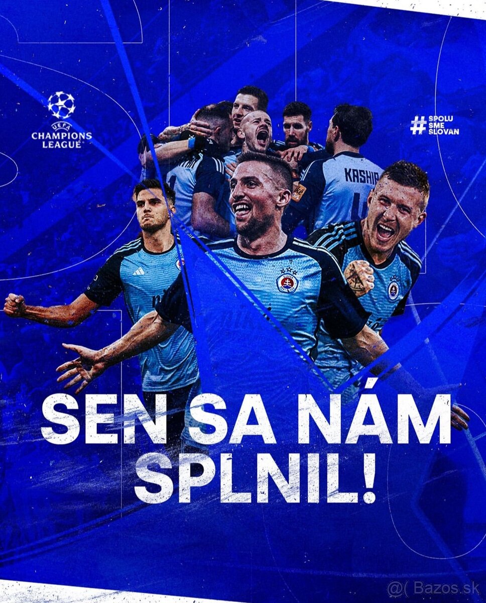 KÚPIM 2 LÍSTKY VEDLA SEBA NA AKYKOLVEK ZAPAS SLOVANA V UCL