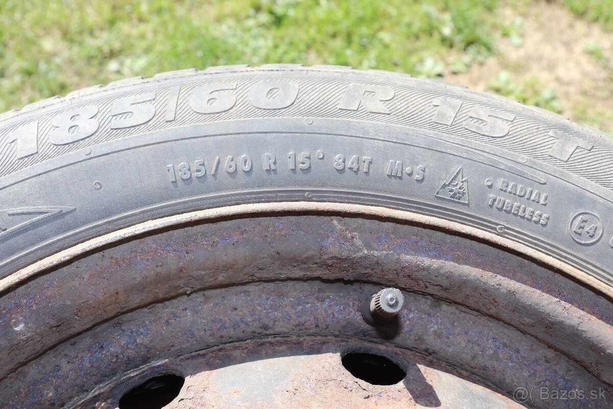 Predám Zimné pneumatiky 185/60 r15