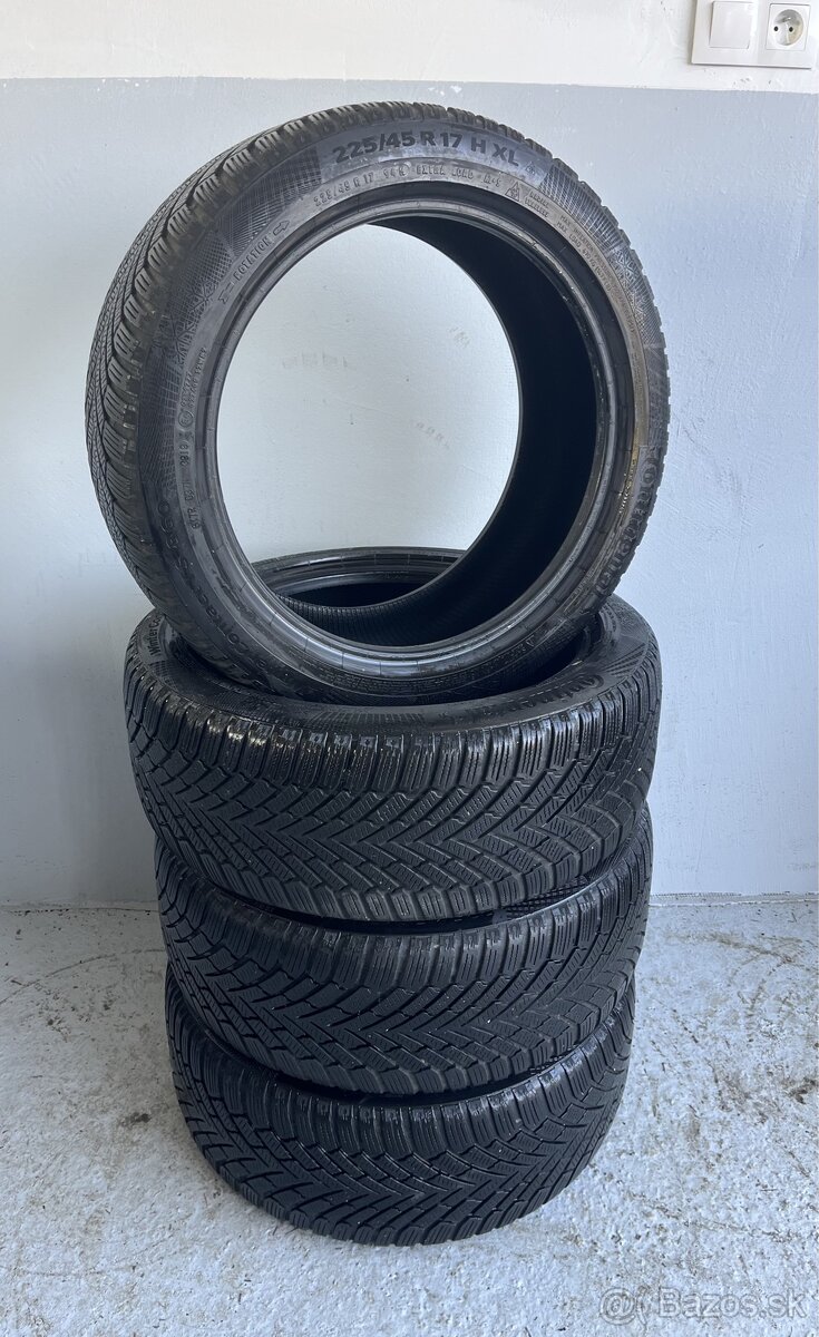 225/45 R17 Continental Zimne