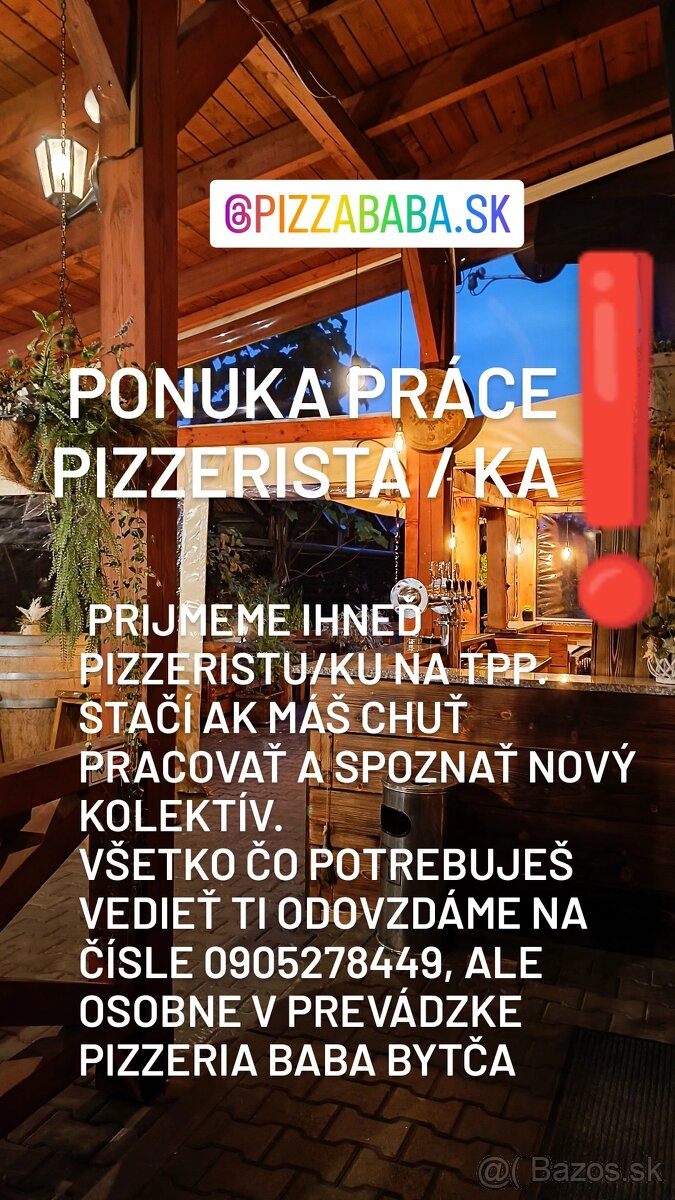 Pizzerista/ka