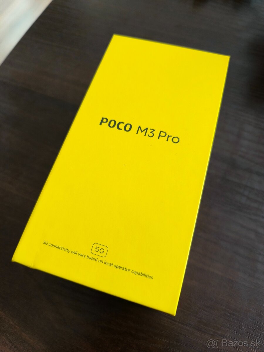 POCO M3 Pro 5G 4GB/64GB, 5000 mAh, modrý